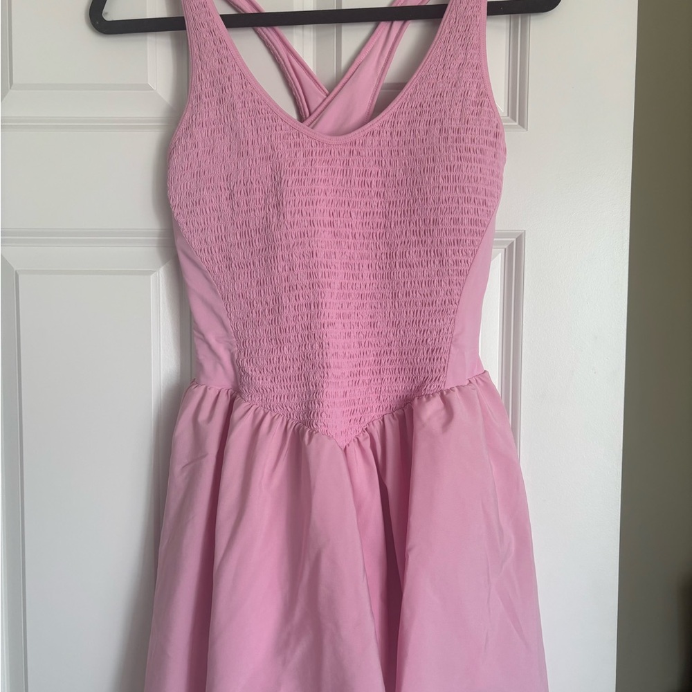 Pink Athletic Tennis Dress